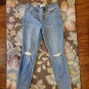 Universal threads high rise skinny jeans